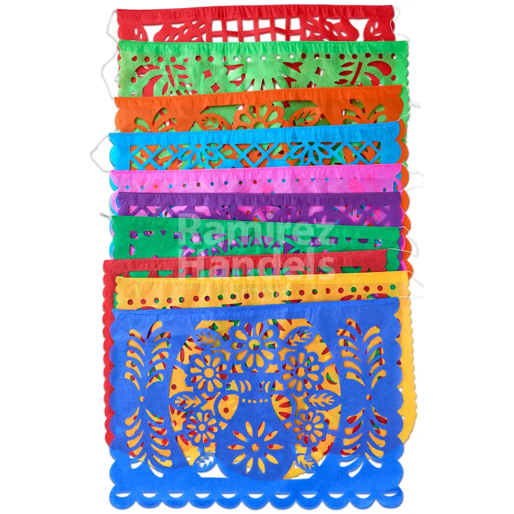 [MX2464] Girlande Papel Picado 9 (32x47cm)