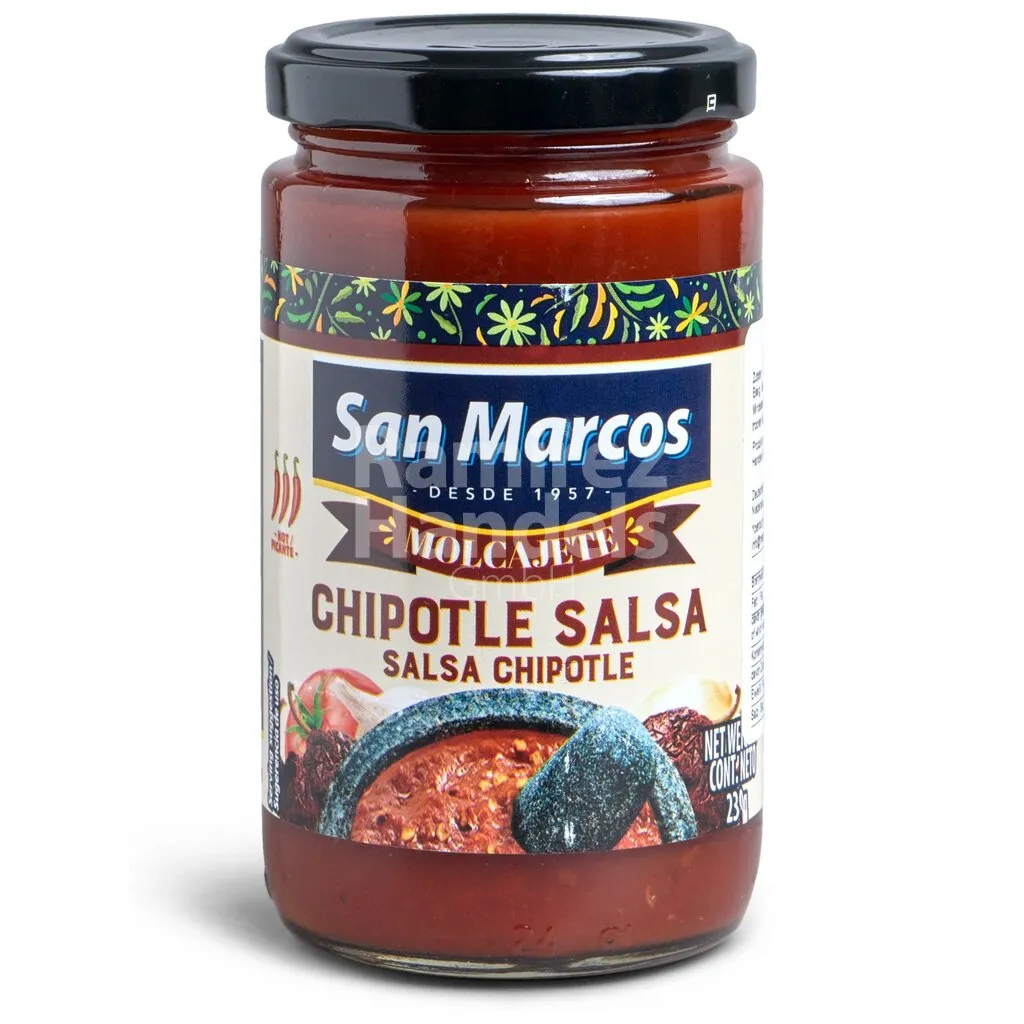 [MX2483] Chipotle Sauce SAN MARCOS 230 g Glas