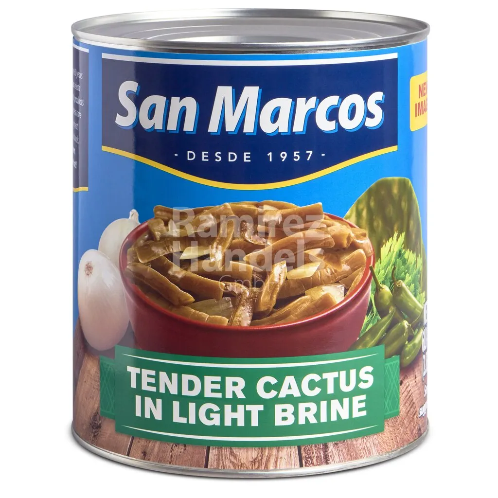 Kaktus in Streifen Nopales San Marcos 2,8 kg Dose
