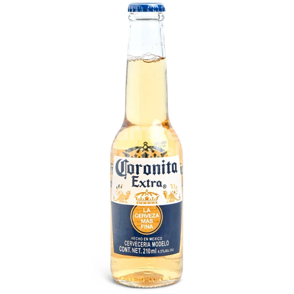 Cerveza Bier Coronita Extra 210 ml Glas