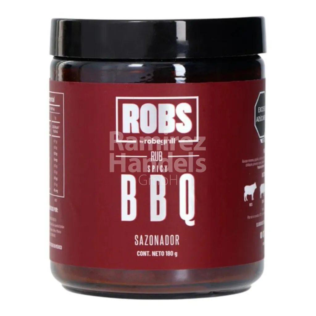 [MX2523] Mexikanisches Gewürz Scharf BBQ ROBS 180 g